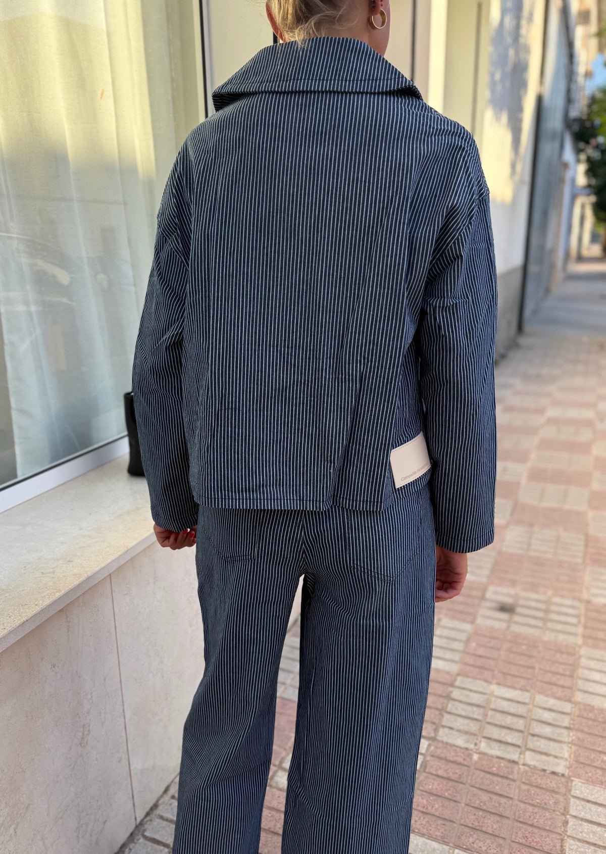 PANTALÓN DENIM RAYAS