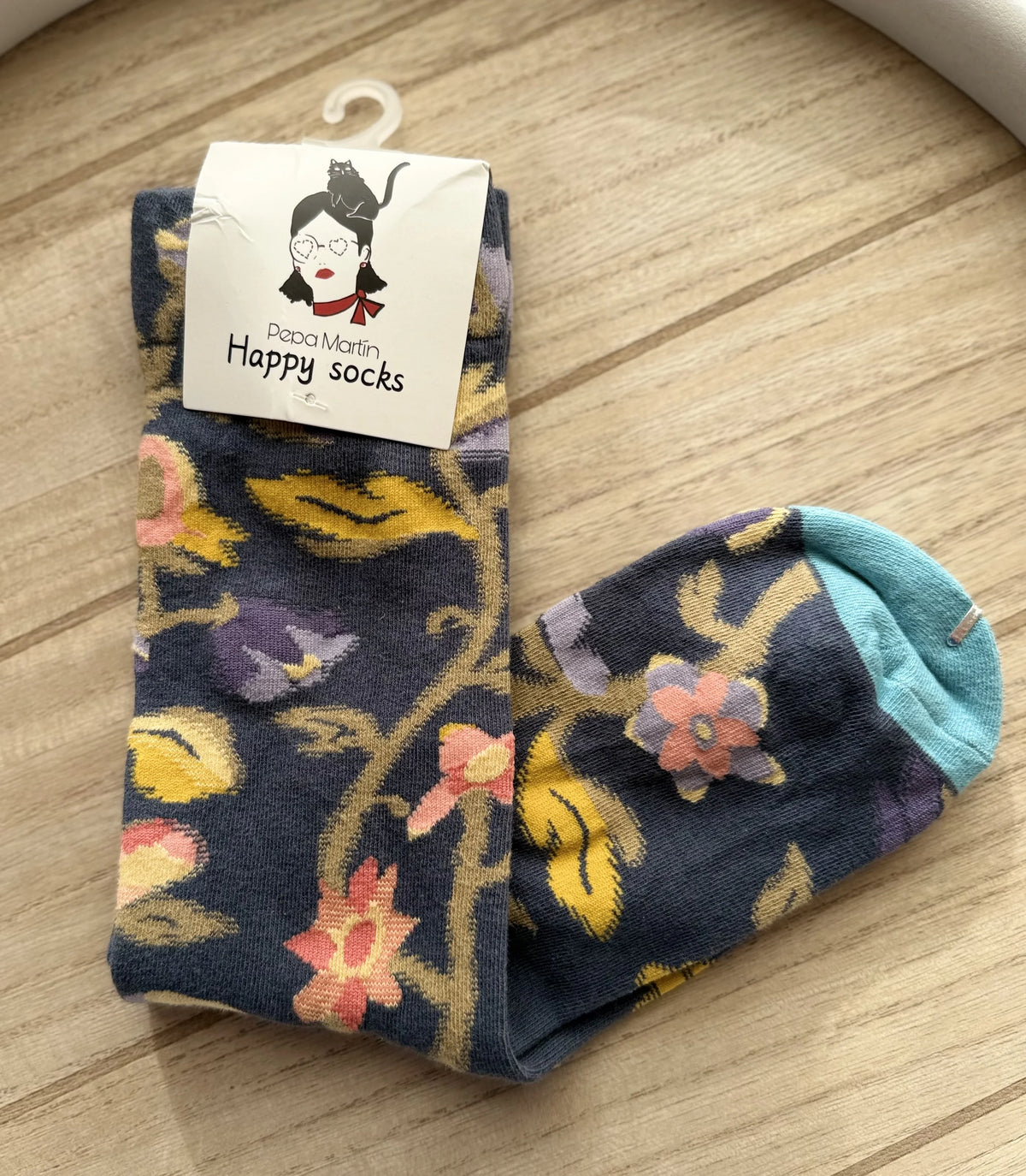 CALCETINES ESTAMPADO FLORAL